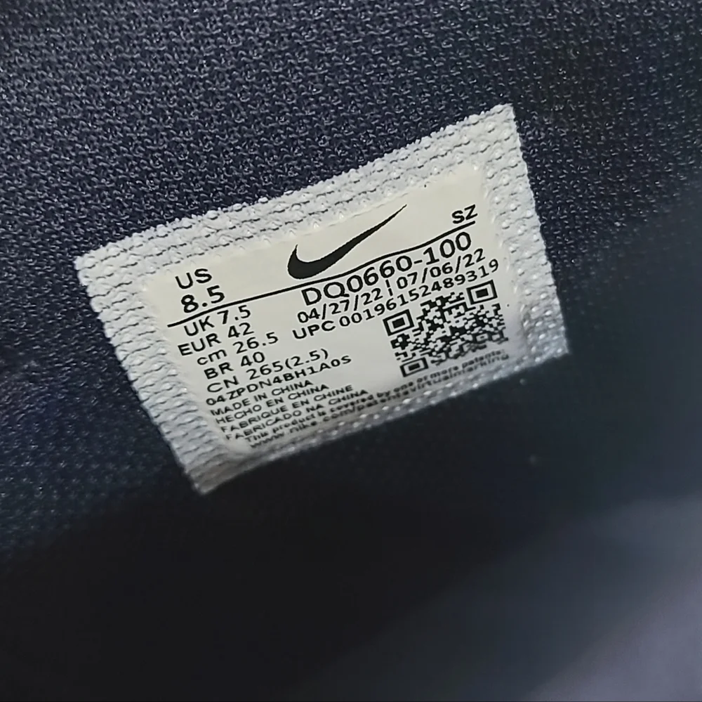 Jordan 1 Retro High Golf Patent Midnight Navy Sneakers DQ0660-100| M 8.5 / W 10 - Picture 16 of 17